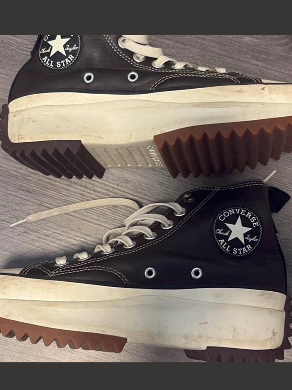 Converse Chuck Taylor All Star Platform High Top Sneakers - Black